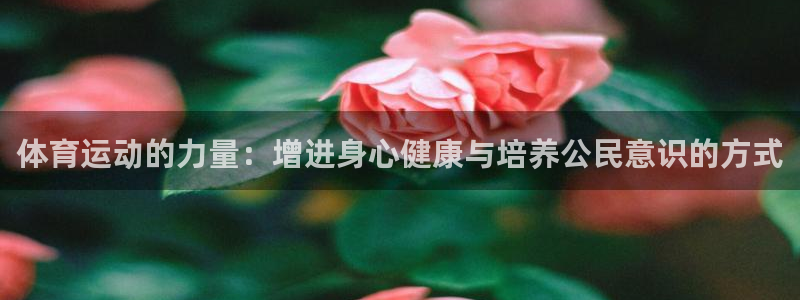 J9官方正版app集团官网首页网址：体育运动的力量：增进身心